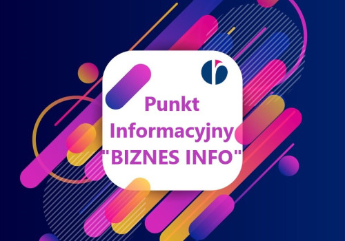 Zapraszamy przedsiębiorców do Punktu Informacyjnego 