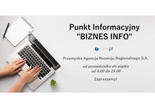 BIZNES INFO - Punkt informacyjny dla przedsiębiorców