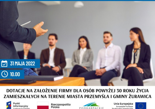 Spotkanie informacyjne - „Własna firma - program wsparcia lokalnej przedsiębiorczości”
