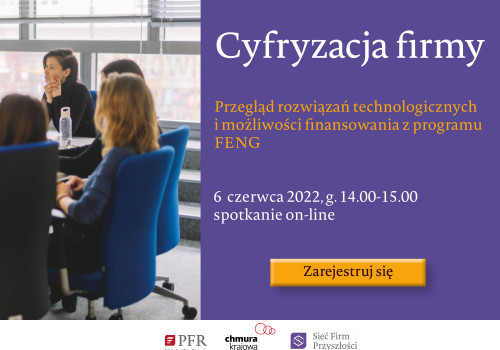Przygotuj swoją firmę na program FENG - spotkanie online dla firm!